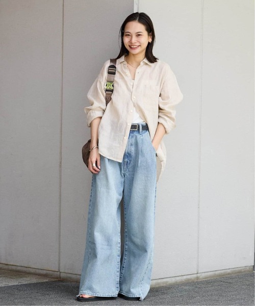 「JOURNAL STANDARD」 デニムパンツ 38 ネイビー レディースの画像
