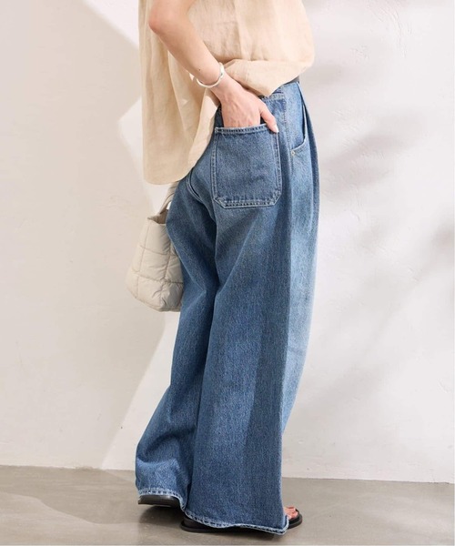 「JOURNAL STANDARD」 デニムパンツ 38 ネイビー レディースの画像