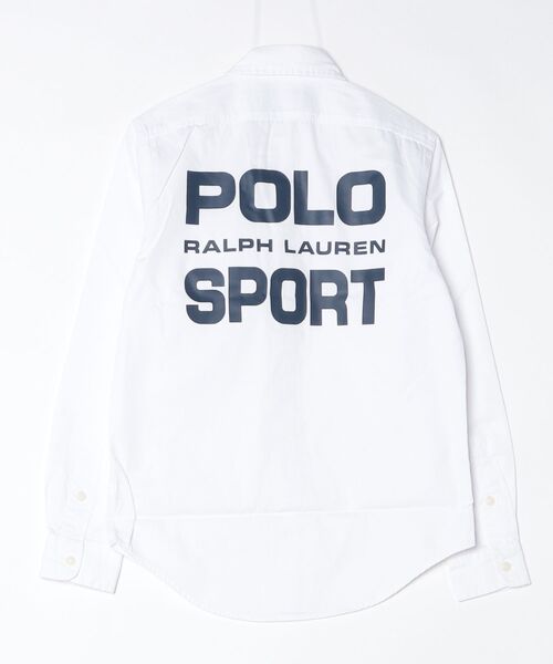 POLO SPORT ポロスポーツ 長袖コットンシャツ ホワイト POLO RALPH LAUREN（ポロ・ラルフローレン） シャツ クラシック