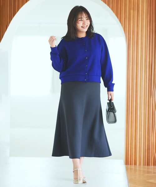 「UNFILO」 フレアスカート LARGE ホワイト レディース_画像4