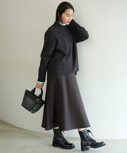 「UNFILO」 フレアスカート LARGE ホワイト レディース_画像5