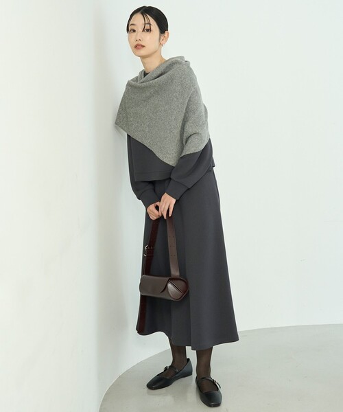「UNFILO」 フレアスカート LARGE ホワイト レディース_画像8