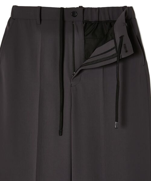 ワイドパンツ スラックス CENTER SEAM WIDE TROUSERS メンズ レディースの画像