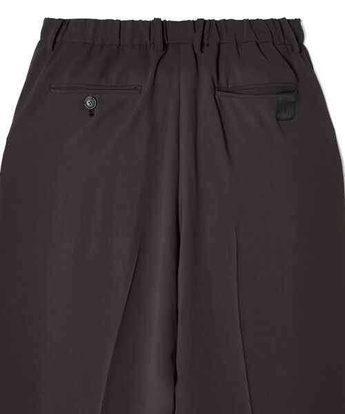 ワイドパンツ スラックス CENTER SEAM WIDE TROUSERS メンズ レディースの画像