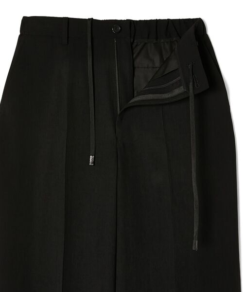 ワイドパンツ スラックス CENTER SEAM WIDE TROUSERS メンズ レディースの画像