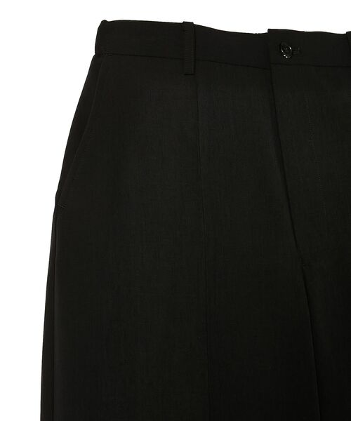 ワイドパンツ スラックス CENTER SEAM WIDE TROUSERS メンズ レディースの画像