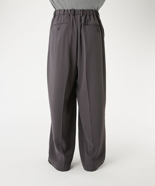 ワイドパンツ スラックス CENTER SEAM WIDE TROUSERS メンズ レディースの画像