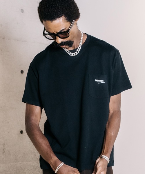 「CRIMIE」 半袖Tシャツ M ホワイト メンズ_画像8
