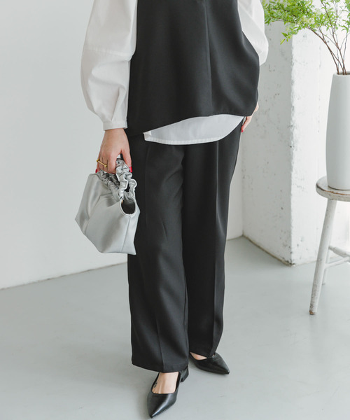 「ITEMS URBANRESEARCH」 セットアップ FREE ライトベージュ レディース_画像7