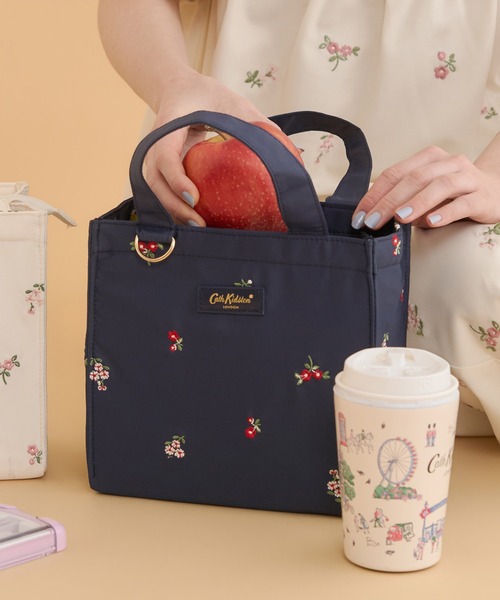 Cath Kidston（キャス・キッドソン） 弁当箱 エンブロイダリー保冷