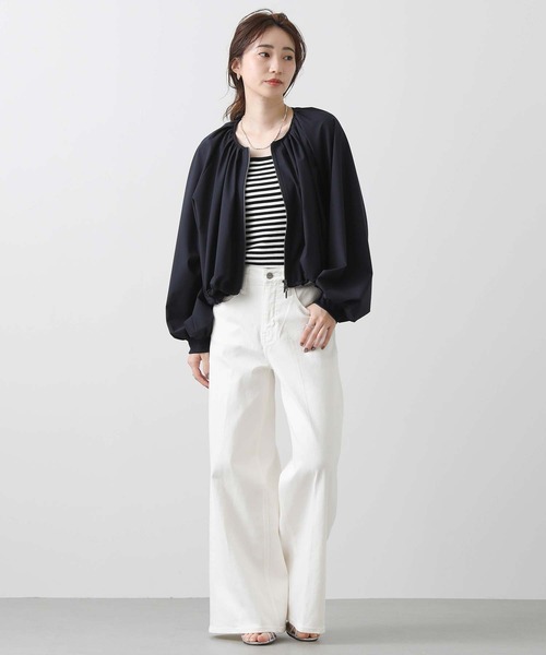 「Healthy denim」 デニムパンツ 24 ホワイト レディース_画像4