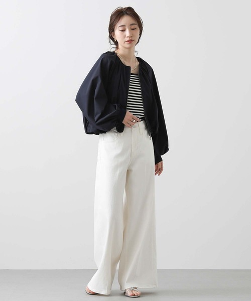 「Healthy denim」 デニムパンツ 24 ホワイト レディース_画像7