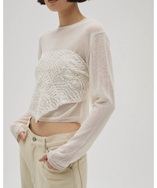 TODAYFUL todayful セーター ニット Compact Sheer Knit 12610514