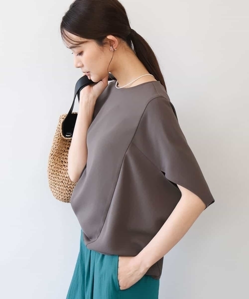 MK MICHEL KLEIN（エムケー ミッシェルクラン） ブラウス シャツ 「瞬