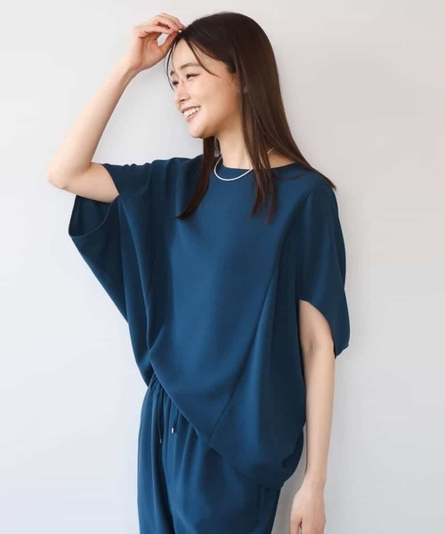 MK MICHEL KLEIN（エムケー ミッシェルクラン） ブラウス シャツ 「瞬