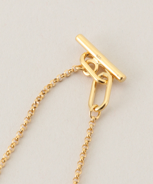ネックレス LAPUIS/ラピュイ SV925 Ring Chain ネックレス 254-220118 レディースの画像