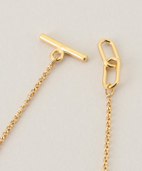 ネックレス LAPUIS/ラピュイ SV925 Ring Chain ネックレス 254-220118 レディースの画像