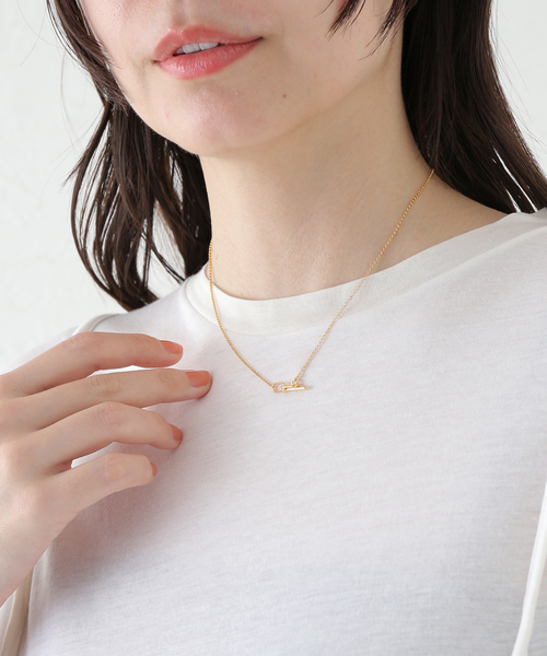 ネックレス LAPUIS/ラピュイ SV925 Ring Chain ネックレス 254-220118 レディースの画像
