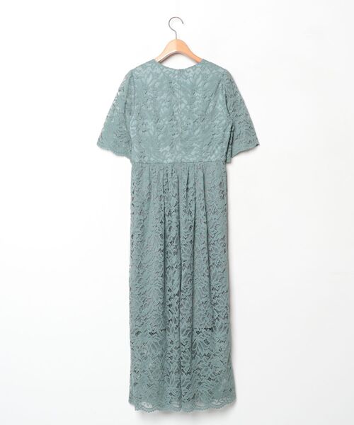 「BEAUTY&YOUTH UNITED ARROWS」 半袖ワンピース SMALL グリーン レディース_画像2
