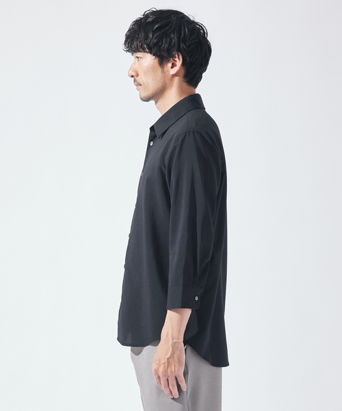 「ABAHOUSE GRAY」 長袖シャツ 48 ホワイト メンズ_画像4