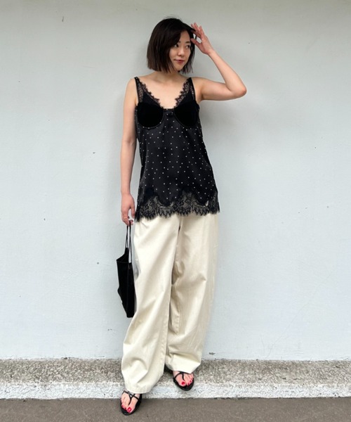 Henon. キャミソール ランジェリーキャミソール : ZOZOTOWN Yahoo!店