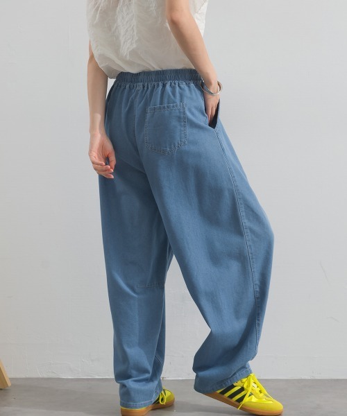 le colis（ルコリ） ワイドパンツ ジーンズ デニム デニムパンツ