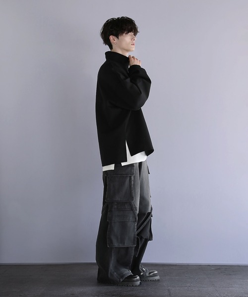 「LILL」 カーゴパンツ S ブルー メンズ_画像7