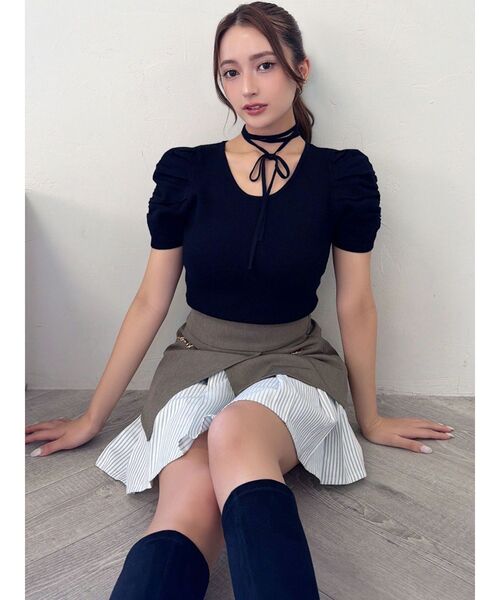 vivienne westwood ミニスカート ドレープ感 レイヤード Vivienne