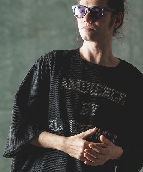 「GLIMCLAP」 半袖Tシャツ L ブラック メンズ_画像2