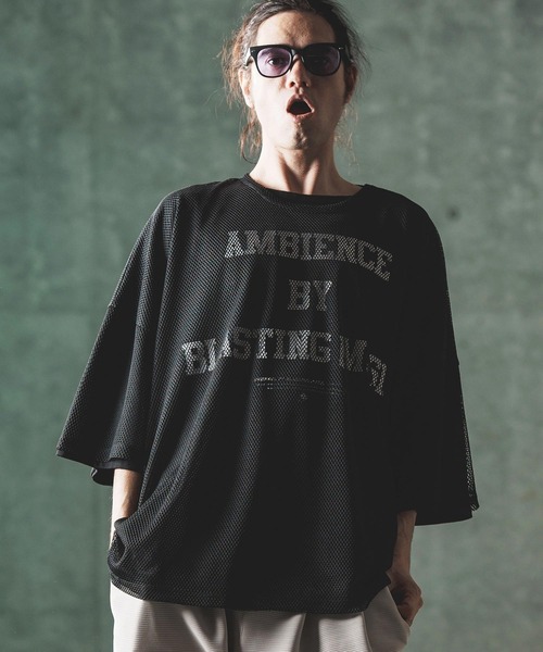 「GLIMCLAP」 半袖Tシャツ L ブラック メンズ_画像4