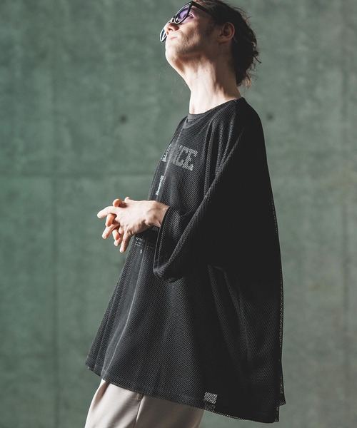 「GLIMCLAP」 半袖Tシャツ L ブラック メンズ_画像5