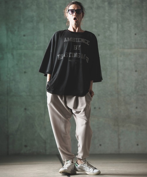 「GLIMCLAP」 半袖Tシャツ L ブラック メンズ_画像6