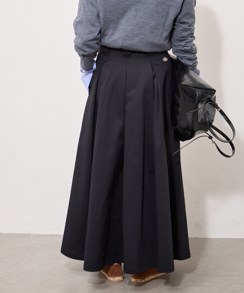Dickies（ディッキーズ） ロング スカート × JS」 タックスカート