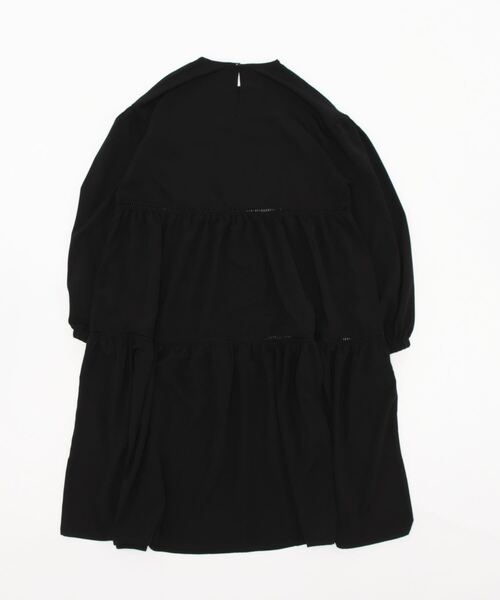 「zootie」 「ZOOTIE DES SUCETTES」長袖ワンピース M ブラック レディース_画像2