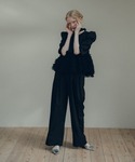 パンツドレス Tulle frill dot ...の詳細画像5