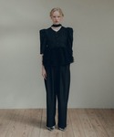 パンツドレス Tulle frill dot ...の詳細画像1