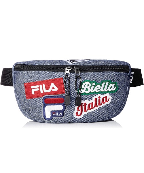 バッグ ウエストポーチ 【FILA/フィラ】ワッペンウエストバッグ