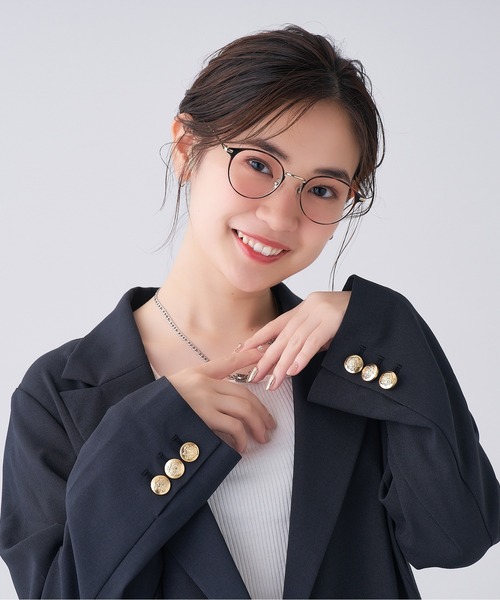 Zoff（ゾフ） 伊達メガネ メガネ 眼鏡 ボストン型めがね｜Zoff CLASSIC