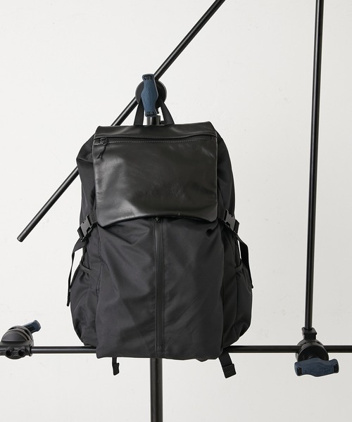 お得爆買い リュック PayPayモール店 - 通販 - PayPayモール BURLAP OUTFITTER×ear レザーコンビリュック ZOZOTOWN 大得価得価