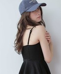 水着 ペプラムフレアビスチェビキニ/水着 レディースの詳細画像4