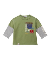 wb tシャツ 重ね着風長袖Tシャツ キッズ 子供服 男の子 女の子  