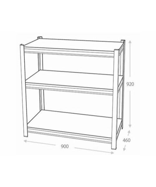 DULTON（ダルトン） 家具 STEEL SHELF 3 LAYER/スチールシェルフ 3