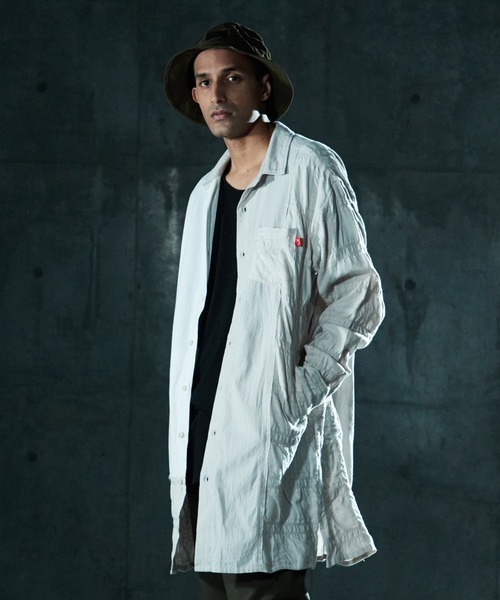 シャツ ブラウス MIXTURE LONG SHIRTS