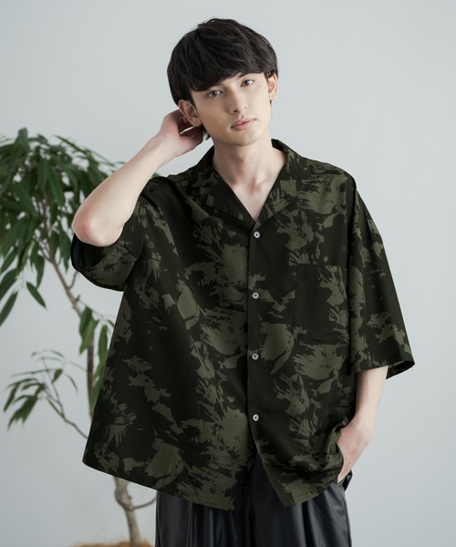 Rocky Monroe（ロッキーモンロー） シャツ 半袖 オーバーサイズ ビッグ
