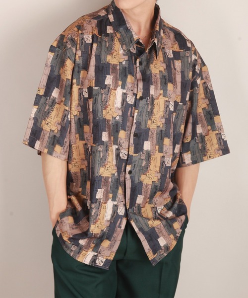 【未使用】 SHAREEF ベイビー ビッグ シャツ オーバーシャツ SHAREEF 2019SSを代表する