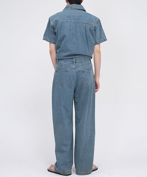 WESTOVERALLS デニム　ジャンプスーツ　オーバーオール WESTOVERALLS デニム ジャンプスーツ オーバーオール WESTOVERALLS