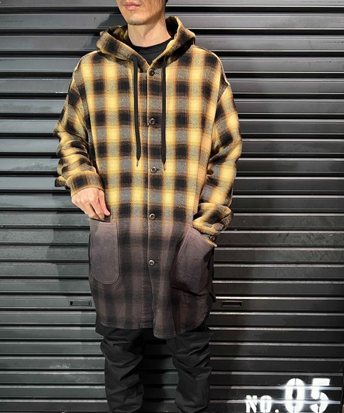 roarＴシャツ roar guns（ロアーガンズ） シャツ CHECK LONG SH メンズ : ZOZOTOWN