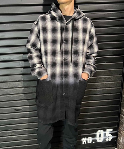 roarＴシャツ roar guns（ロアーガンズ） シャツ CHECK LONG SH メンズ : ZOZOTOWN