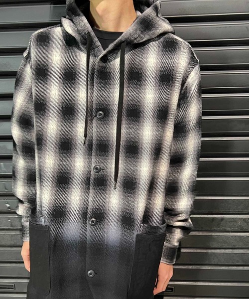 fcrb×roarguns 長袖シャツ roar guns シャツ CHECK LONG SH メンズ : ZOZOTOWN Yahoo!店 - 通販