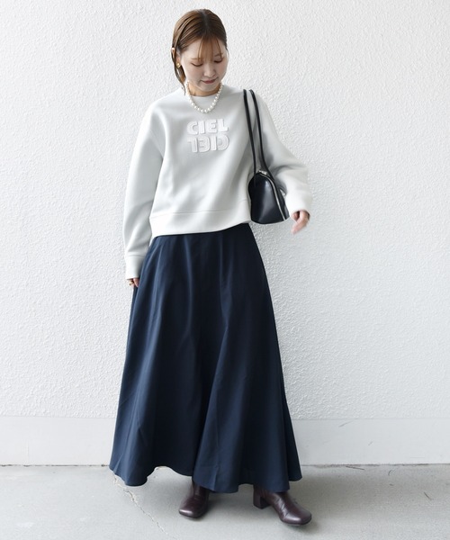 SHIPS.me スカート 「ZOZO限定」SHIPS.me: フレアロングスカート